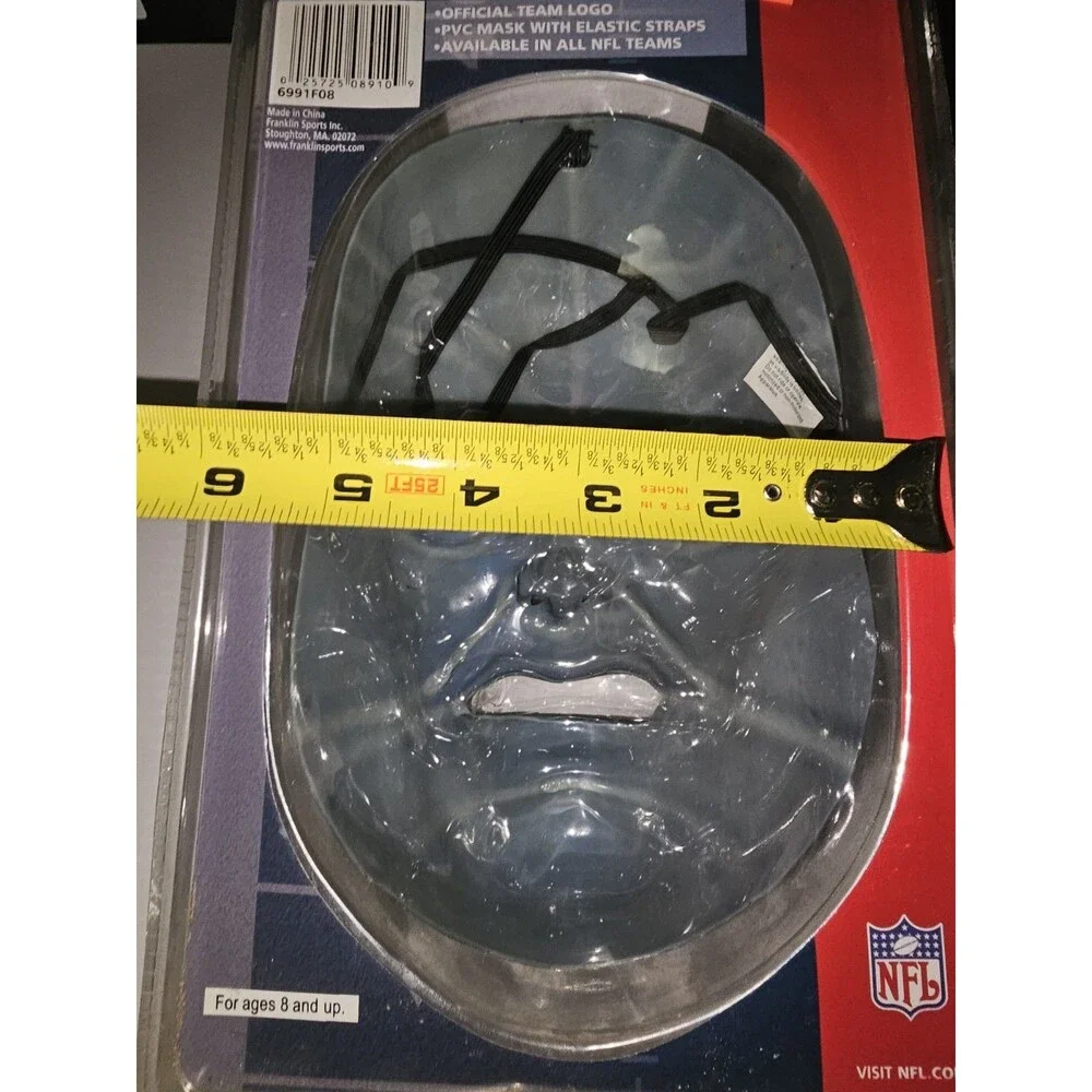 Franklin Sports NFL Fan Face New Orleans Saints Football Two Tone Mask
